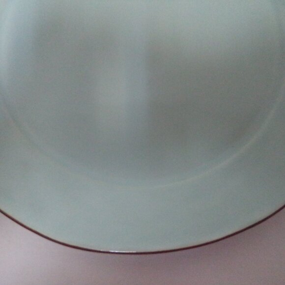 Skyros Cantaria Sheer Blue Plate Set 2 Platter Tray Plate & salad side NWT NEW - Picture 6 of 11